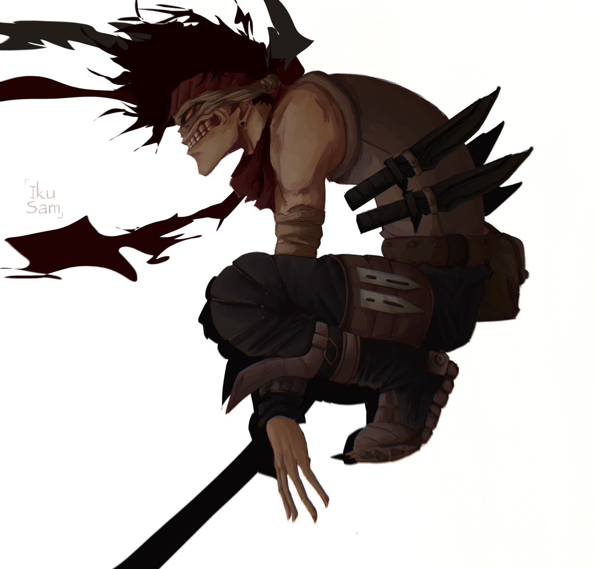 Stain the hero killer Finished :D #staintheherokiller #mhastain #mhafanart