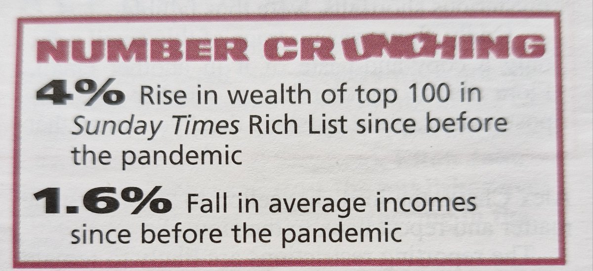 Britain today: Some folk have never had it so good. Via #PrivateEye