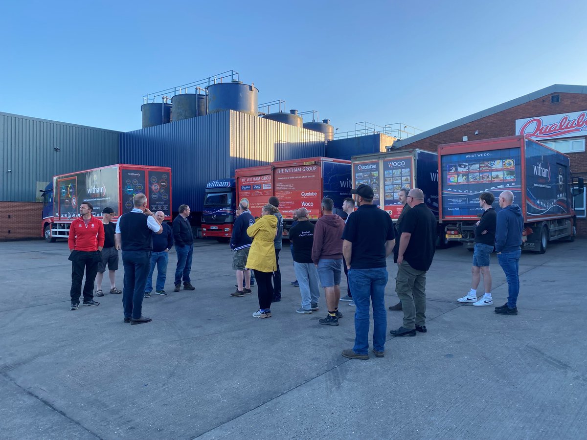 We hosted a factory tour for the Bomber County Minis club this week.  It was wonderful to see their classic Minis parked up at our HQ. <a href="/Bomber_C_Minis/">BomberCountyMinis</a> 
The members toured around our blending plant &amp; learned about how lubricants are made.
Find out more:
withamgroup.co.uk/factory-visits…