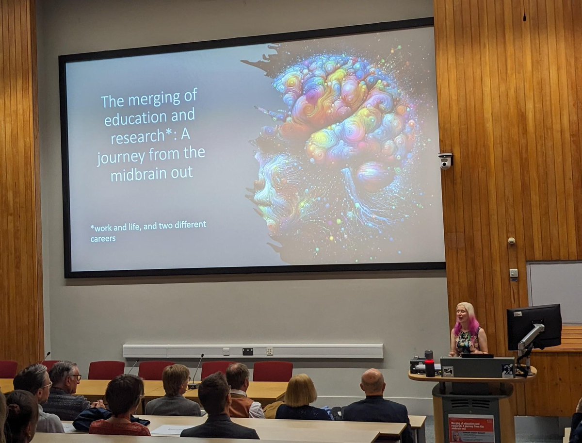 A huge congratulations to <a href="/DrEllieDommett/">Prof Ellie Dommett</a> who yesterday delivered her inaugural lecture and advocated for the importance and value of high quality education.