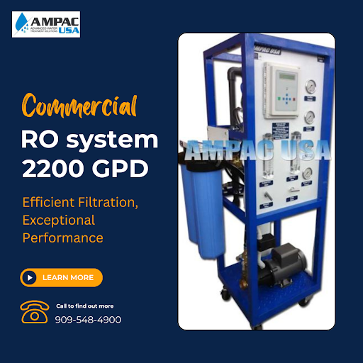 ampacusa's tweet image. Why compromise on water quality? Trust the experts – AMPAC USA’s 2200 GPD RO system delivers consistent, pure water every time.
Visit Us: bit.ly/3wAsSbs
#commercialro #Reverseosmosis #ROsystem #AMPACUSA