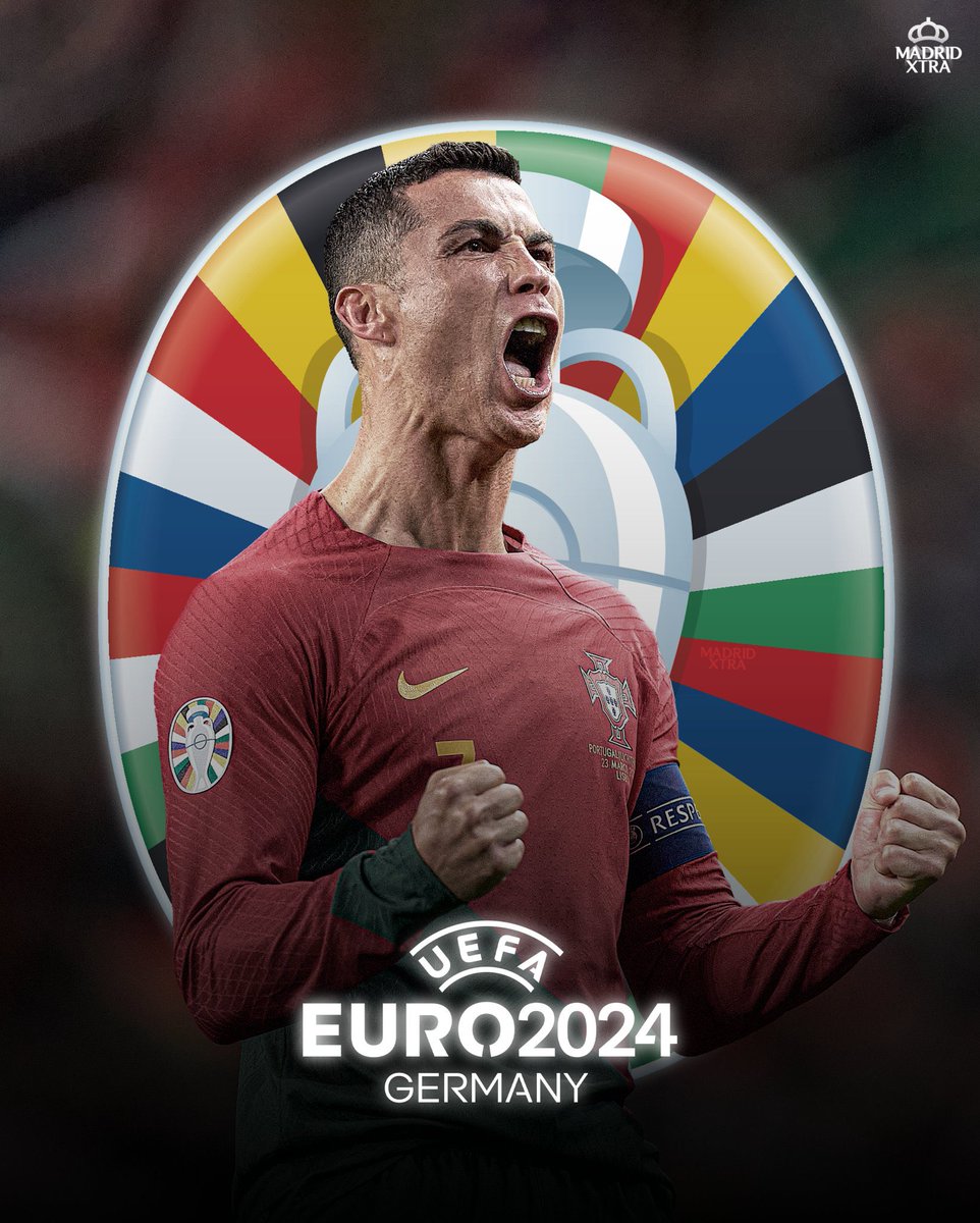 🚨 OFFICIAL: Cristiano Ronaldo will become the first player to play in a 6th EURO.

Congrats, legend!