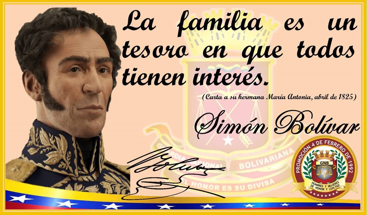 4f_gnb's tweet photo. #22May || Pensamiento de nuestro Libertador, Simón Bolívar.
Tu legado Inmortal, día a día será defendido por nosotros tus hijos y soldados de esta Patria. 
.@GnbGaranteDePaz 
.@vladimirpadrino
.@dcabellor 
.@Amgnb_FanbV https://t.co/lwHfbK4wv8