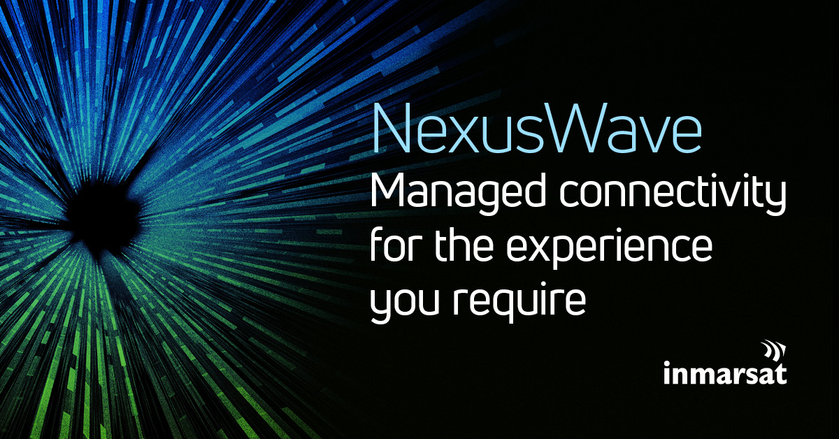 NexusWave is our fully managed connectivity service powered by innovative network bonding technology and intelligent orchestration of a multi-dimensional network across Ka-band, LEO, and as-available coastal LTE, and L-band. bit.ly/3ypYq4z #maritime