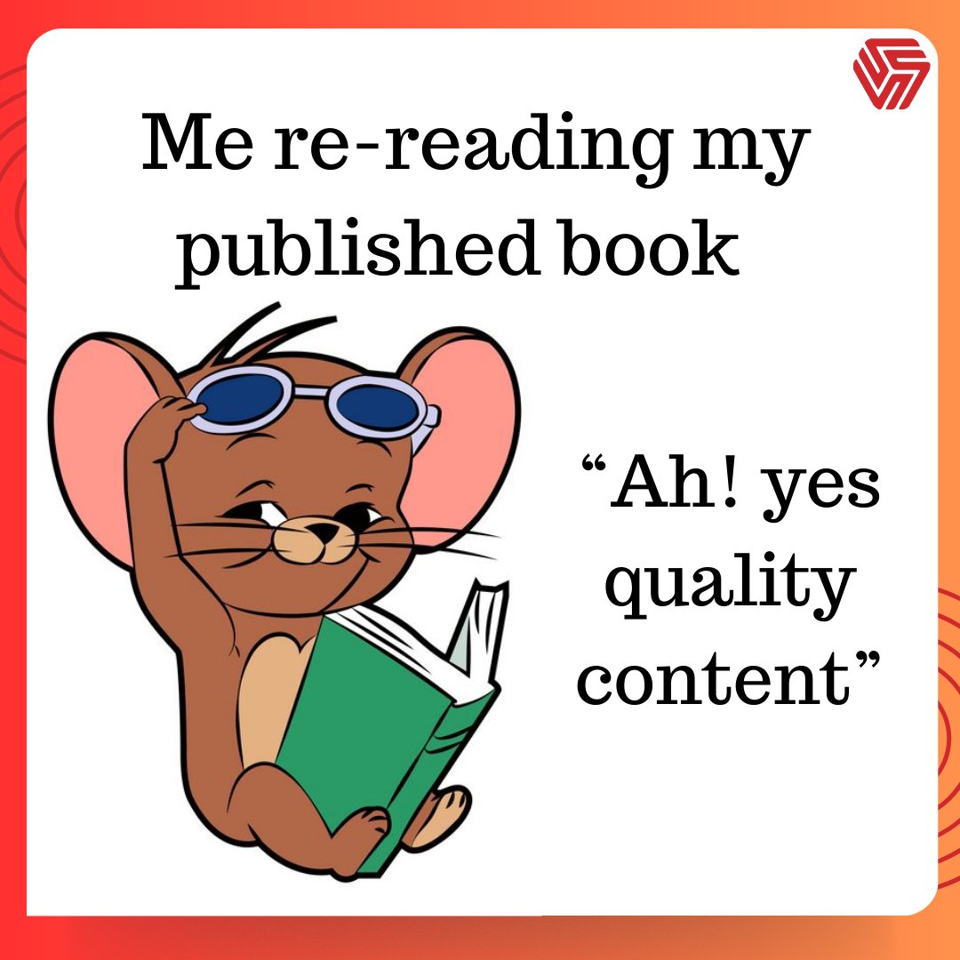 ipublish1's tweet photo. Did I really write this masterpiece!😎📖

#books #bookauthors #publication #memes #memesdaily #relatable #bookpublishing #Invincible #InvinciblePublishers https://t.co/5BCrwVErGA