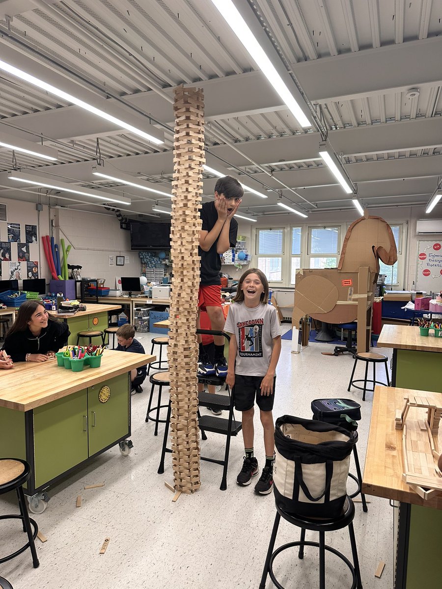 ๐๐ฒ๐ถ๐ซ๐ฎ๐ป๐ต๐ ๐๐ธ๐ฏ๐ฏ๐ถ๐ช๐ท (@kimhoffmanteach) on Twitter photo STEAM students were working towards breaking the school record for tallest Keva tower. They were so close!! <a href="/AntrimSchool/">Tara Weber</a> <a href="/antrimtech/">Steve Ruddy</a> <a href="/StecchiniM/">Michelle M. Stecchini</a> <a href="/ptbeachsuper/">Will Smith</a> STEAM students were working towards breaking the school record for tallest Keva tower. They were so close!! <a href="/AntrimSchool/">Tara Weber</a> <a href="/antrimtech/">Steve Ruddy</a> <a href="/StecchiniM/">Michelle M. Stecchini</a> <a href="/ptbeachsuper/">Will Smith</a>