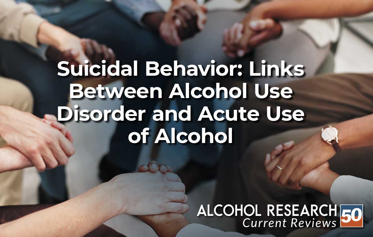 Both acute alcohol consumption and alcohol use disorder can increase risk for suicidal behavior. Read more: go.nih.gov/FKf3Xx0 #arcrjournal #MentalHealthAwarenessMonth