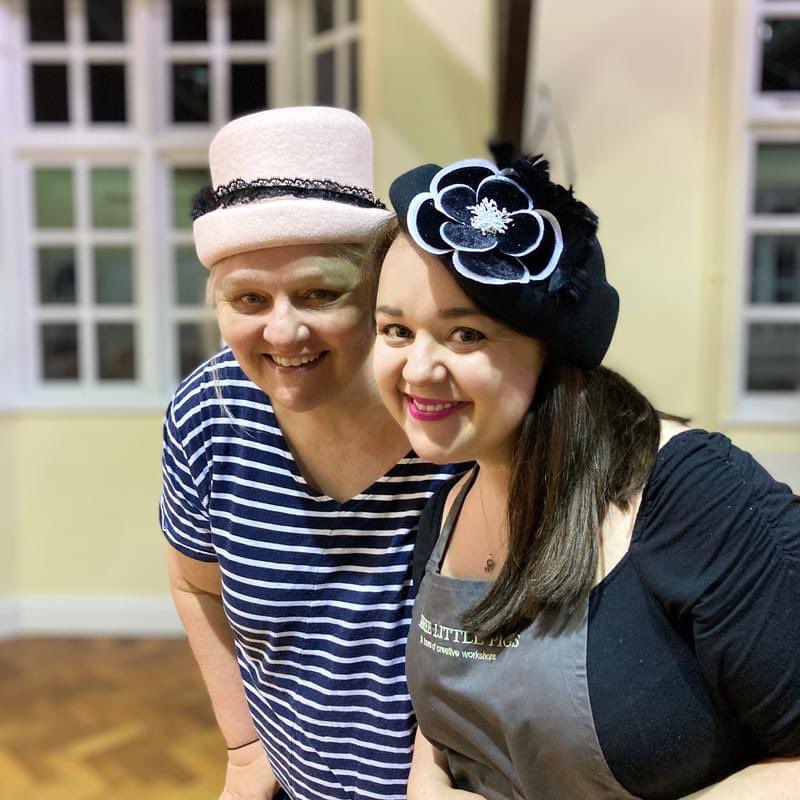 Craft_Workshops's tweet image. Hats off to these lovely ladies for making such splendid hats! Will you be next? Join us on Saturday 8th June for our MILLINERY WORKSHOP and be set for your next outing! #tlpcraftworkshops #fancyhats #millinery #hatmaking #craftcourses #workshops #newskills