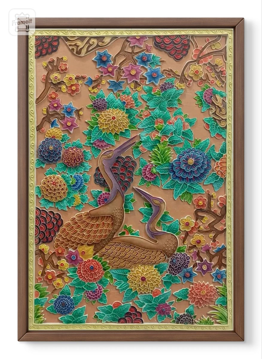 Ashi_artifact's tweet photo. Relief Painting by Ashi_artifact 
Size 18*26 Inches 
DM for Purchase Painting &amp; Online offline classes Summer Vacation Workshop......
YouTube:-https://t.co/J2MxxTRSSx
#homedecoration 
#Painting 
#homemade 
#handmade 
#interiordecor 
Please share and subscribe my channel thankyou https://t.co/8iHGcLSo7B