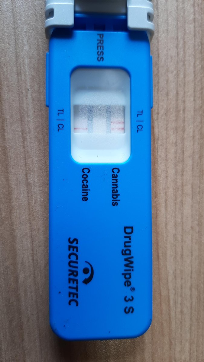 Queens Road, @WYP_BradfordE Driver observed apparently smoking cannabis, seemed surprised to get pulled over. Provided a positive @DrugWipeUK test at the roadside & then failed to provide a blood sample in custody. A day in court now beckons. #opsteerside