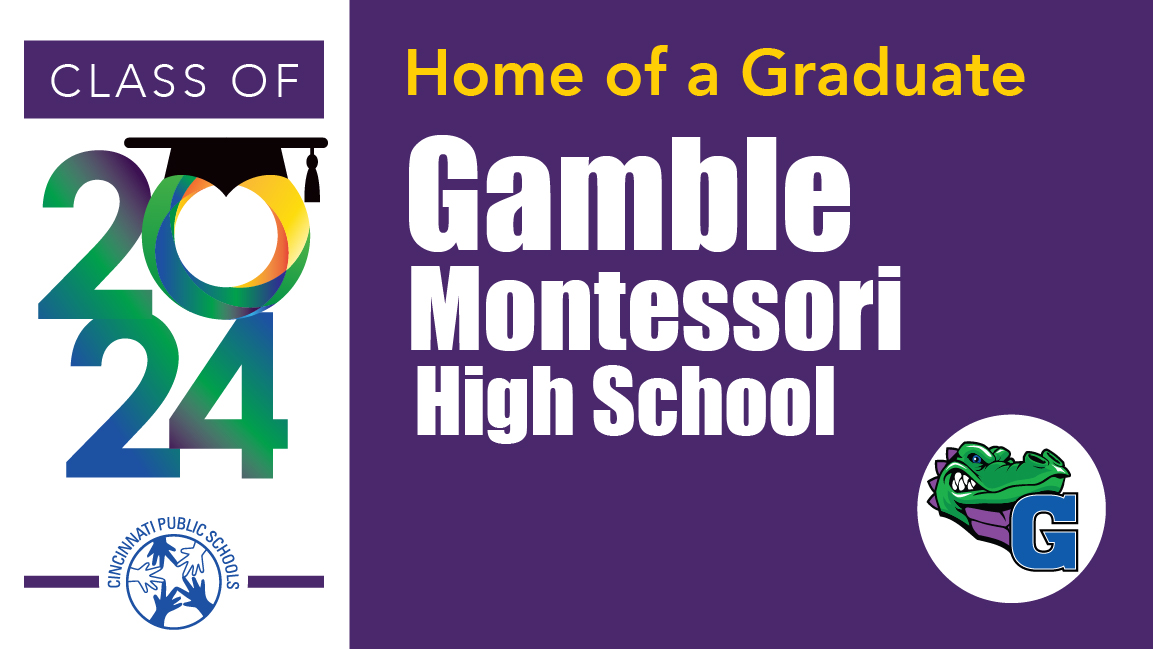Chomp chomp! Our Gamble Montessori High School gators are grabbing their diplomas at 8 p.m. this evening! Join us in wishing them the best in all their future endeavors as successful CPS grads! For live-stream and graduation ceremony times, visit: brnw.ch/21wK1to