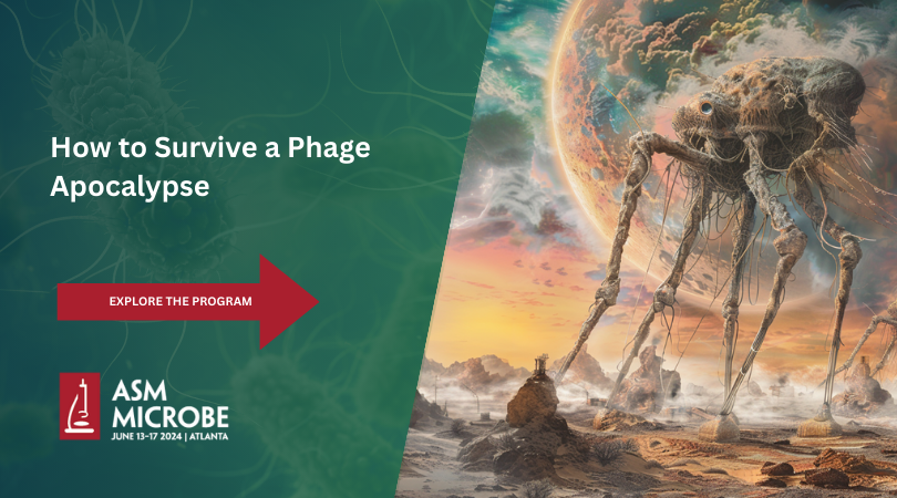 Explore critical insights into bacterial survival strategies and the complex dynamics of bacteriophage (phage) infection. Register now for #ASMicrobe 2024 and be part of this enlightening session asm.social/1Sy. #Bacteriophage #PhageEcology #MicrobiologyResearch