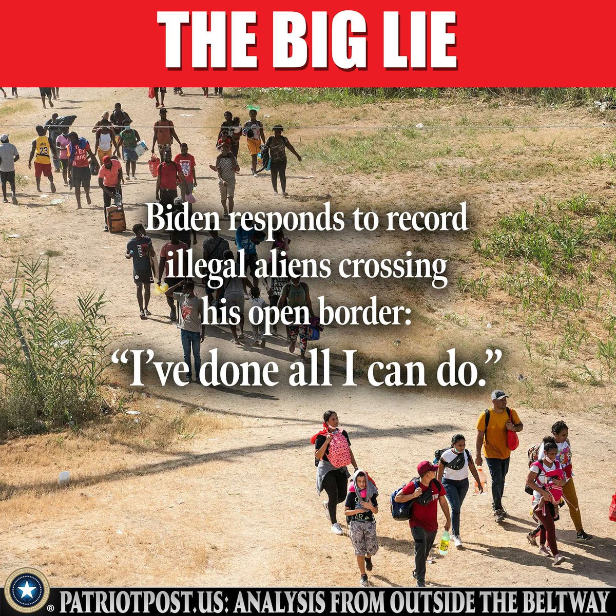 I do agree with joe. He has done everything to see that our country is overrun with illegal immigration. #FJB