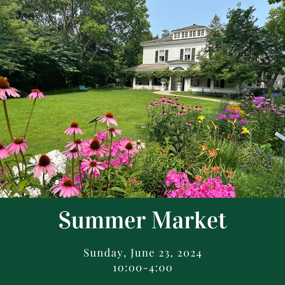 Mark your calendar! Our Summer Market is taking place on June 23! Join us and shop from some amazing vendors and enjoy the sites of Eldon House and its gardens. Details can be found here: ow.ly/SPVG50RMviU #LdnOnt #LdnMuse #ShopLocal