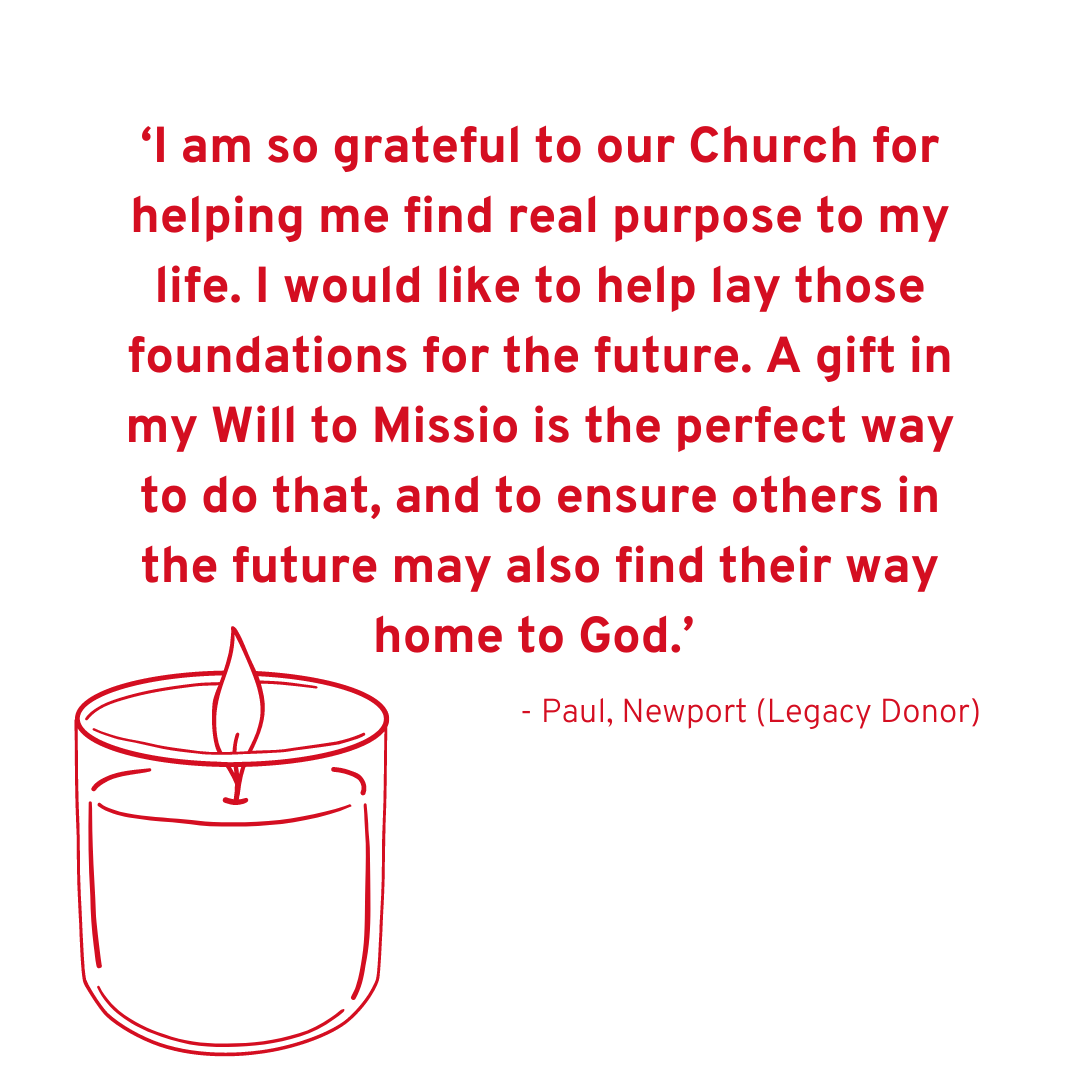 MissioUK's tweet photo. This week is #CatholicLegacyWeek - a chance to give thanks for the wonderful people who leave a gift to #Missio in their Will.
1 in 4 people helped by #Missio are funded by legacy gifts. See the incredible difference a legacy to Missio can make at https://t.co/yuKQD3Waj9 https://t.co/SAvyjTH6Ot