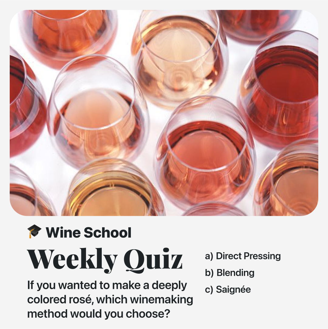 It’s Wine Quiz Wednesday 🎓 Leave your answer in the comments and check back later today to see if you’re right 👀 #winequizwednesday #wine