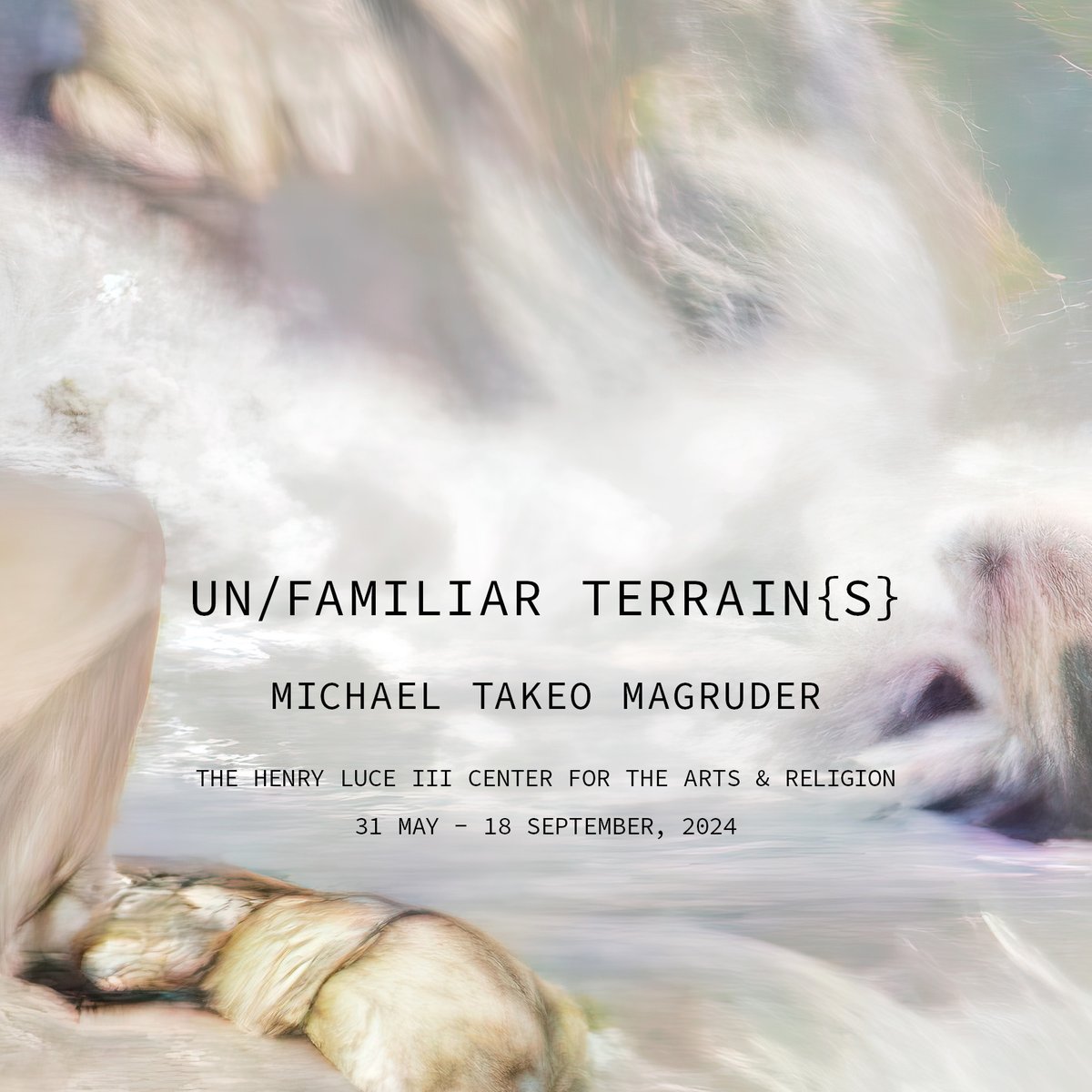 Art exhibit, Un/Familiar Terrains, by Michael Takeo Magruder runs May 31-Sept 18 in the Dadian Gallery. Admission is free and open to the public M-F 9am-4pm. Join us for an exhibit opening on Thursday, May 30 from 5-7pm. More info: luceartsandreligion.org/events