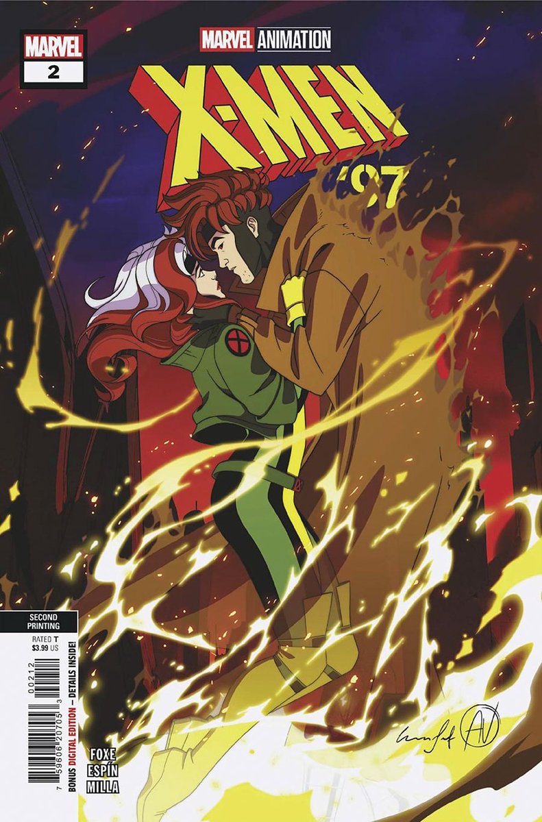 #SABRETOOTH STRIKES! Missing #XMen97 this Wednesday? Slake your thirst with 📚#XMen 97 #2 NEW from #Marvel for #NewComicBookDay ❤️What do you think of the 🎨#Gambit & #Rogue Cover ? ✏️ @steve_foxe 🎨 @SalvaEspin 👉ow.ly/2gNP50RPpCA #NCBD #ComicBooks #MarvelUniverse