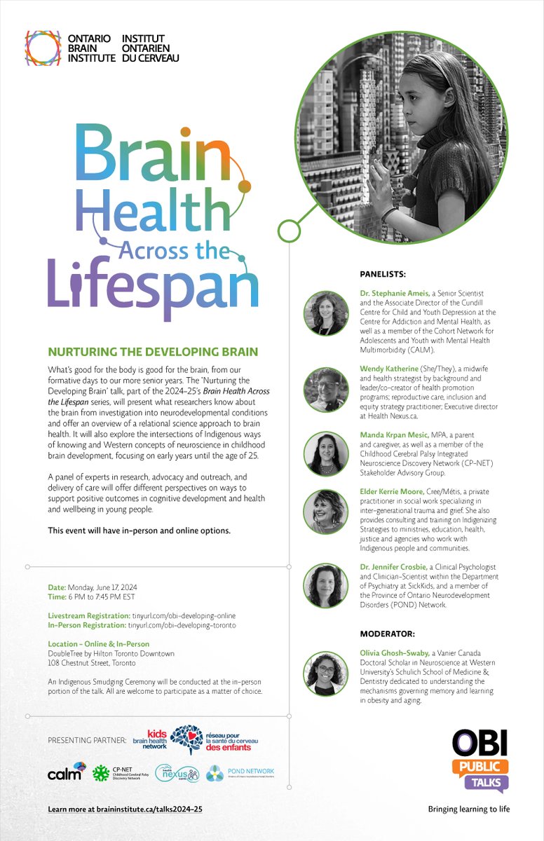 Ontario Brain Institute (@ontariobrain) on Twitter photo Our next Public Talk is just around the corner! Join us on June 17 for a discussion on #brainhealth, exploring the intersection of Indigenous knowledge & Western neuroscience.
📅 Join the conversation: braininstitute.ca/news-events/20…
<a href="/CAMHnews/">CAMH</a> <a href="/SickKidsNews/">The Hospital for Sick Children (SickKids)</a> <a href="/PONDNetwork/">POND Network</a> <a href="/Health_Nexus/">Health Nexus</a> Our next Public Talk is just around the corner! Join us on June 17 for a discussion on #brainhealth, exploring the intersection of Indigenous knowledge & Western neuroscience.
📅 Join the conversation: braininstitute.ca/news-events/20…
<a href="/CAMHnews/">CAMH</a> <a href="/SickKidsNews/">The Hospital for Sick Children (SickKids)</a> <a href="/PONDNetwork/">POND Network</a> <a href="/Health_Nexus/">Health Nexus</a>