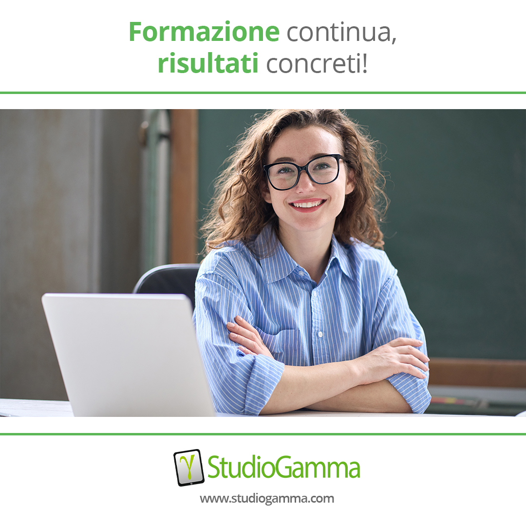 Studio_Gamma's tweet image. Dedica tempo alla tua formazione professionale con i nostri corsi online: un percorso continuo che porta a risultati tangibili nella tua carriera. Scopri di più su studiogamma.com

#StudioGamma #Formazione #ProfessionalTraining