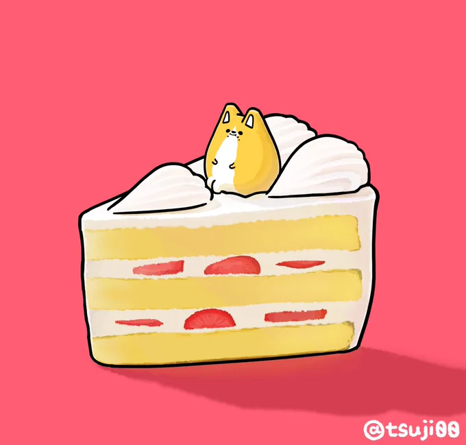 ショートケーキの苺いつ食べるか問題 #ショートケーキの日