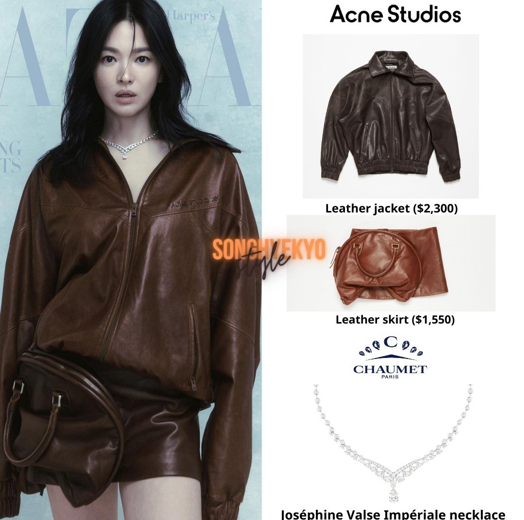 Brands worn by Hyekyo in the new Bazaar Korea pictorial: Mark Gong, Fendi, ami, YCH, Acne Studios, and courrèges. 

#SongHyeKyo © songhyekyostyle