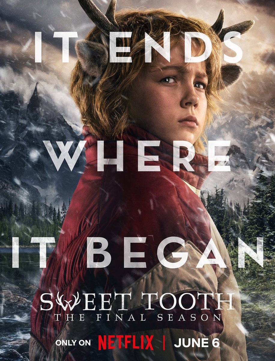 #SweetTooth Season 3 will premiere on Netflix on June 6th.