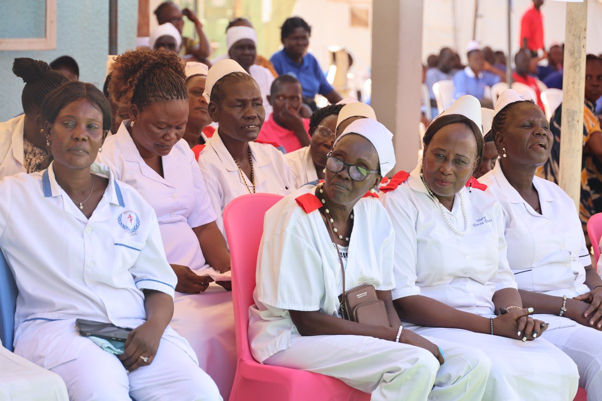 Today we recognize & appreciate the incredible contributions of dedicated #Nurses and #Midwives, who tirelessly help to ensure good health and well-being especially in challenging environments like in #SouthSudan.