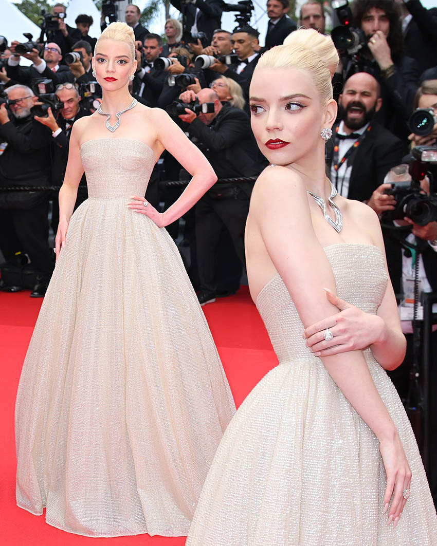MeeraMeeraWorld's tweet photo. Anya Taylor-Joy in Dior Haute Couture crystal embellished gown at cannes 2024

Thảm Đỏ Liên Hoan Phim Cannes - Anya Taylor-Joy diện đầm pha lê Dior Haute Couture #Dior #AnyaTaylorJoy #cannes2024 #redcarpet #trending #topmovie https://t.co/wKMfUjLJX0