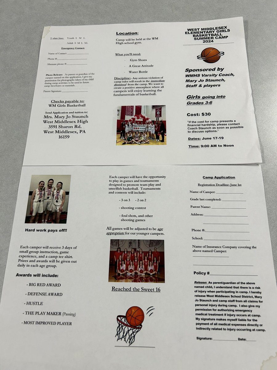 West Middlesex Girls Basketball tweet media