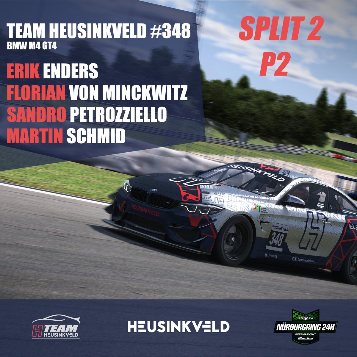 Team Heusinkveld (@teamheusinkveld) on Twitter photo We missed out on writing history in TCR, but still collected a good ๐ฅat the <a href="/iRacing/">iRacing</a> NBR 24h ๐
Congrats to <a href="/ImpulseRacing__/">Impulse Racing</a> for the win. Better pace overall and our two speeding penalties didn't help either ๐
Solid result in a packed 2nd split in GT4 with๐ฅ
<a href="/HeusinkveldEng/">Heusinkveld</a> We missed out on writing history in TCR, but still collected a good ๐ฅat the <a href="/iRacing/">iRacing</a> NBR 24h ๐
Congrats to <a href="/ImpulseRacing__/">Impulse Racing</a> for the win. Better pace overall and our two speeding penalties didn't help either ๐
Solid result in a packed 2nd split in GT4 with๐ฅ
<a href="/HeusinkveldEng/">Heusinkveld</a>