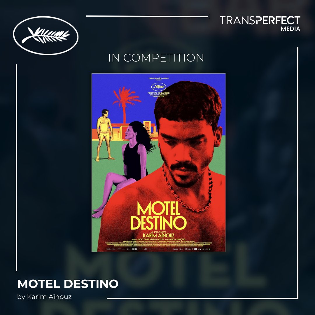 WeAreTPMedia's tweet image. Exciting news from Cannes! Tonight, &quot;Motel Destino&quot; by Karim Aïnouz is in the official selection. Starring Iago Xavier and Nataly Rocha, it explores desire and conflict. We proudly handled 16mm rushes processing, 4K scanning, and subtitles.
#FestivalDeCannes #WeKnowHow