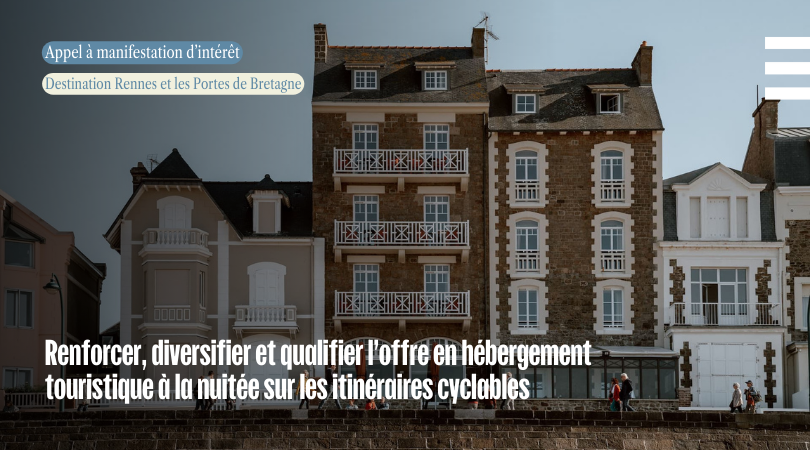 Vous avez un hébergement touristique près d'un itinéraire vélo ou souhaitez en créer un ? Candidatez à l'appel à projets de la Destination Rennes et les Portes de Bretagne pour développer votre offre avant le 24 juin. Pour en savoir plus : pro.tourismebretagne.bzh/.../appel-a-pr…