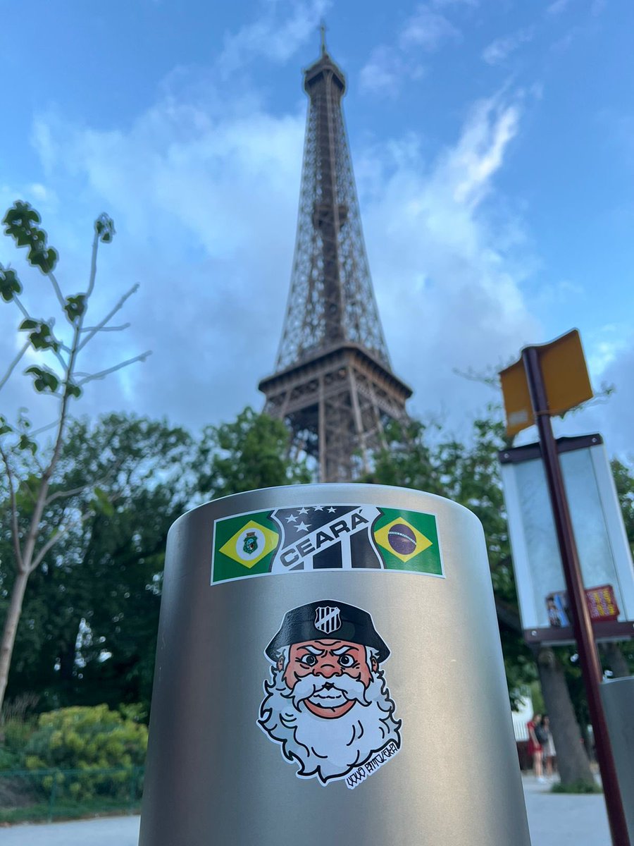 Bom dia hoje é na conta do nosso seguidor <a href="/cellovsky/">cello</a>, diretamente de Paris.

É o Vozão por todos os lugares 👴🏻🏁