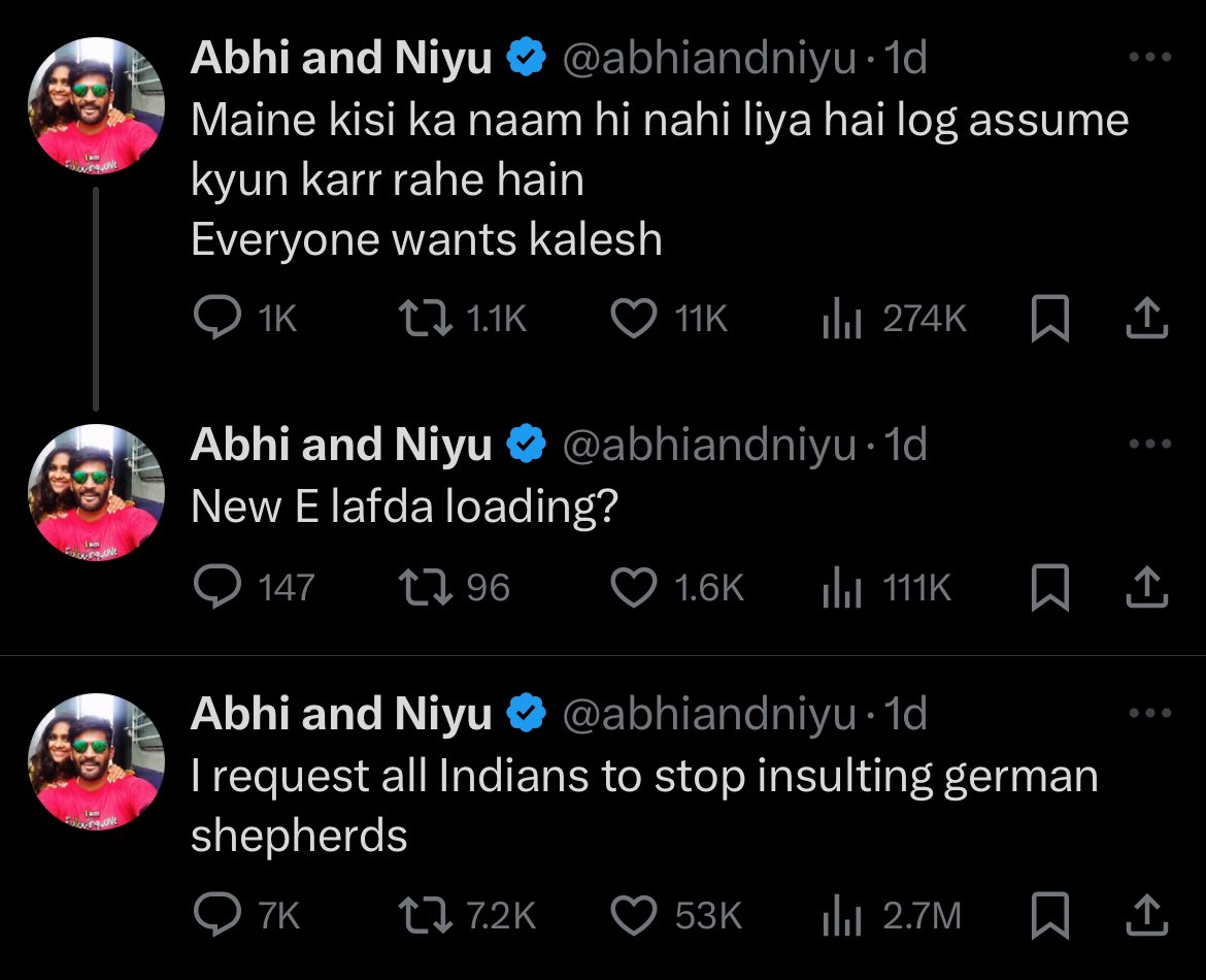 thepeeinghuman's tweet photo. Abey chintu charanvandana was a metaphor. Ab ye video dekh tujhe khud dikh jayegi apni chatukarita
https://t.co/PI5oy2kpi9
Abhi using abusive terms like ‘German shepherd’ isn’t bullying but one photo of him in a video is bullying 🤦🏽‍♂️
Neutral chintu = budhi ka ghotala https://t.co/xmIYQLfiIi
