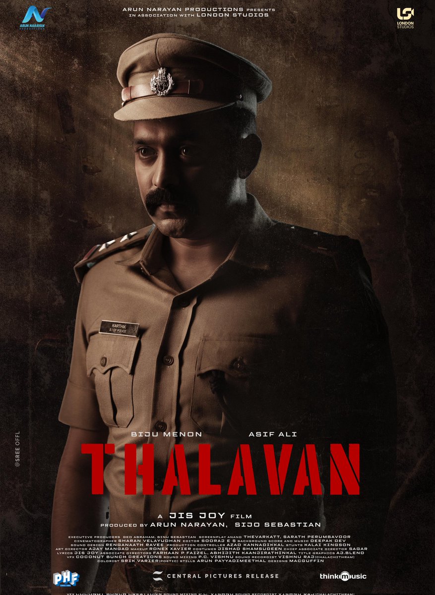 #Thalavan Poster Design
 
#AsifAli #BijuMenon #Jisjoy
#Turbo