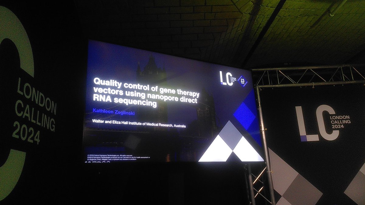 AdrienLeger2's tweet photo. Very excited about the native RNA sequencing session starting now  at LC24 #nanoporeconf https://t.co/wBwHFBTEHh