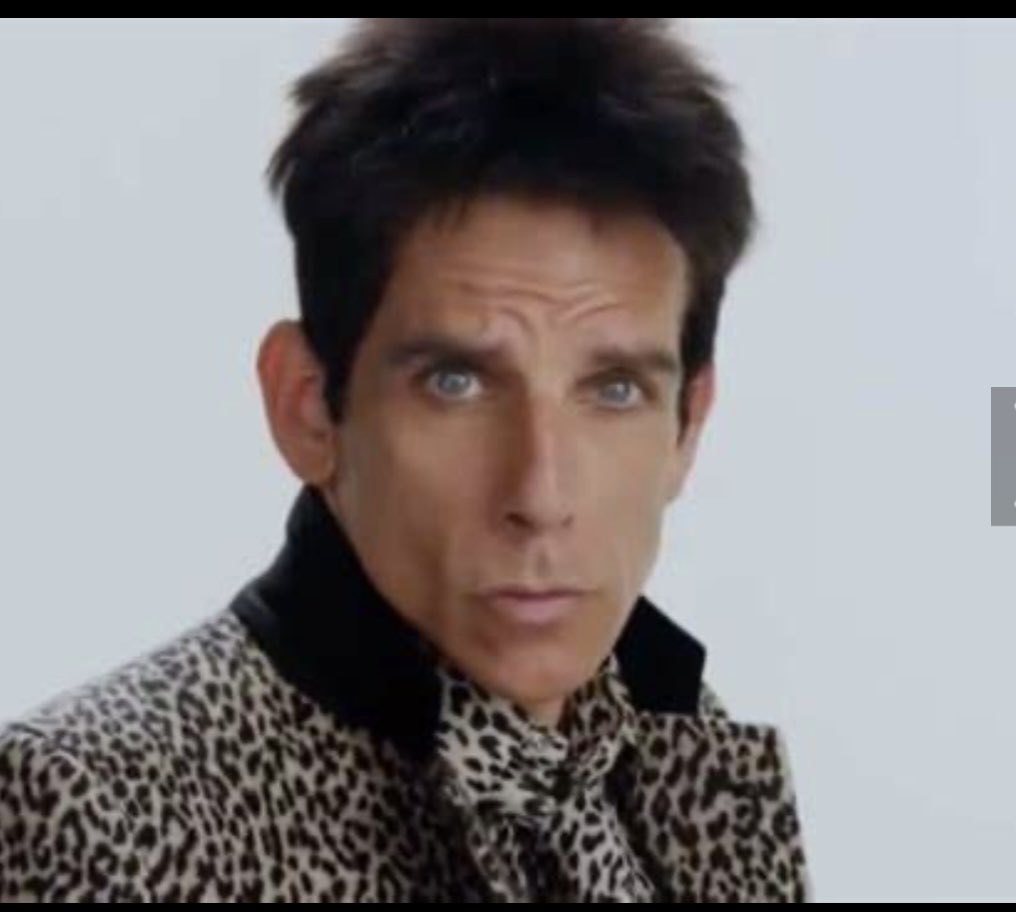 Someone is definitely looking for a part in the next Zoolander movie.