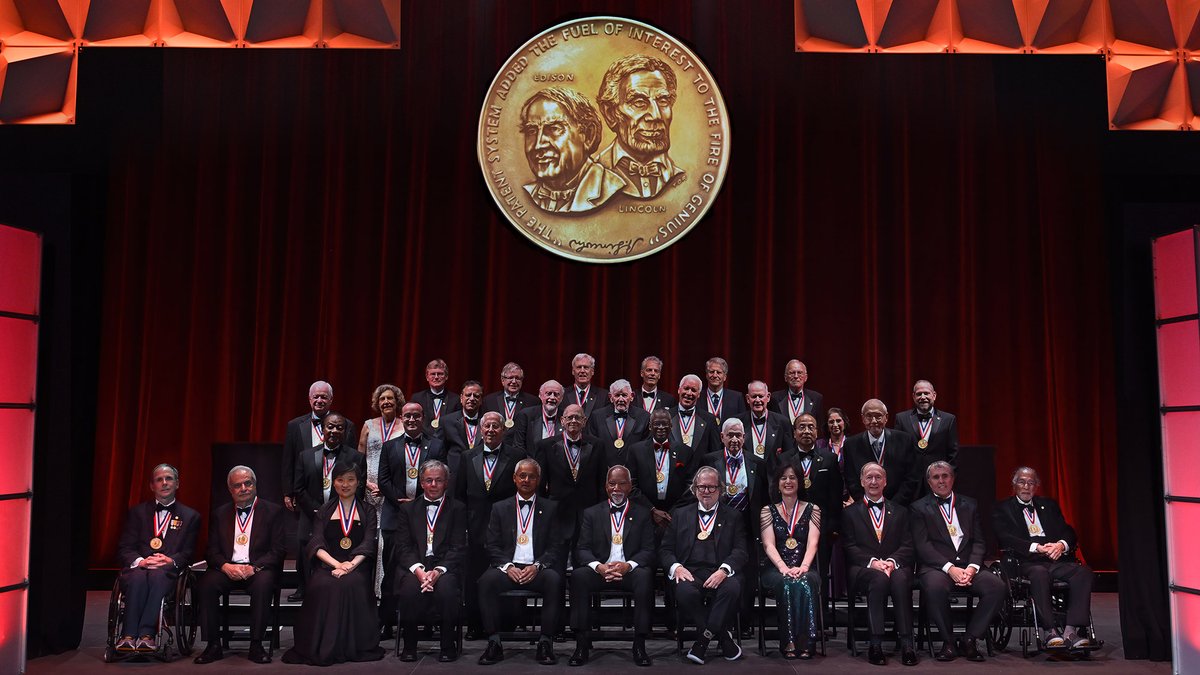 The National Inventors Hall of Fame® hosts an annual Induction Ceremony in partnership with the @uspto and sponsors to recognize American innovation. Check out highlights from this year’s event to celebrate the 2024 Class of Inductees! bit.ly/4dN6xbw