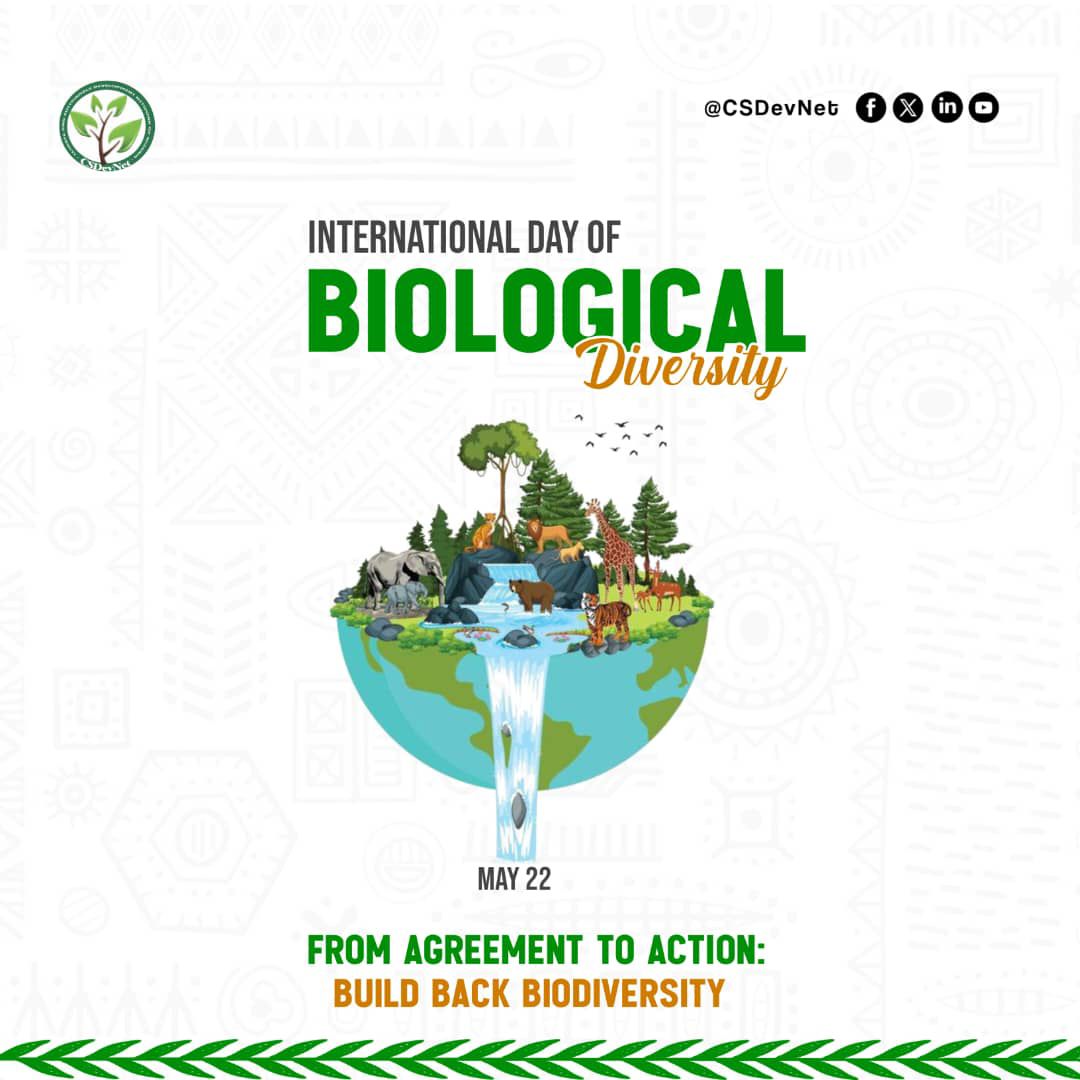 Happy International #Biodiversity Day!🌿🦥 This year's theme, 'Be part of the plan: Highlight the importance of biodiversity,' urges us to recognize the vital role biodiversity plays in sustaining life on Earth Let's join hands to preserve & restore ecosystems. #Act4Nature
