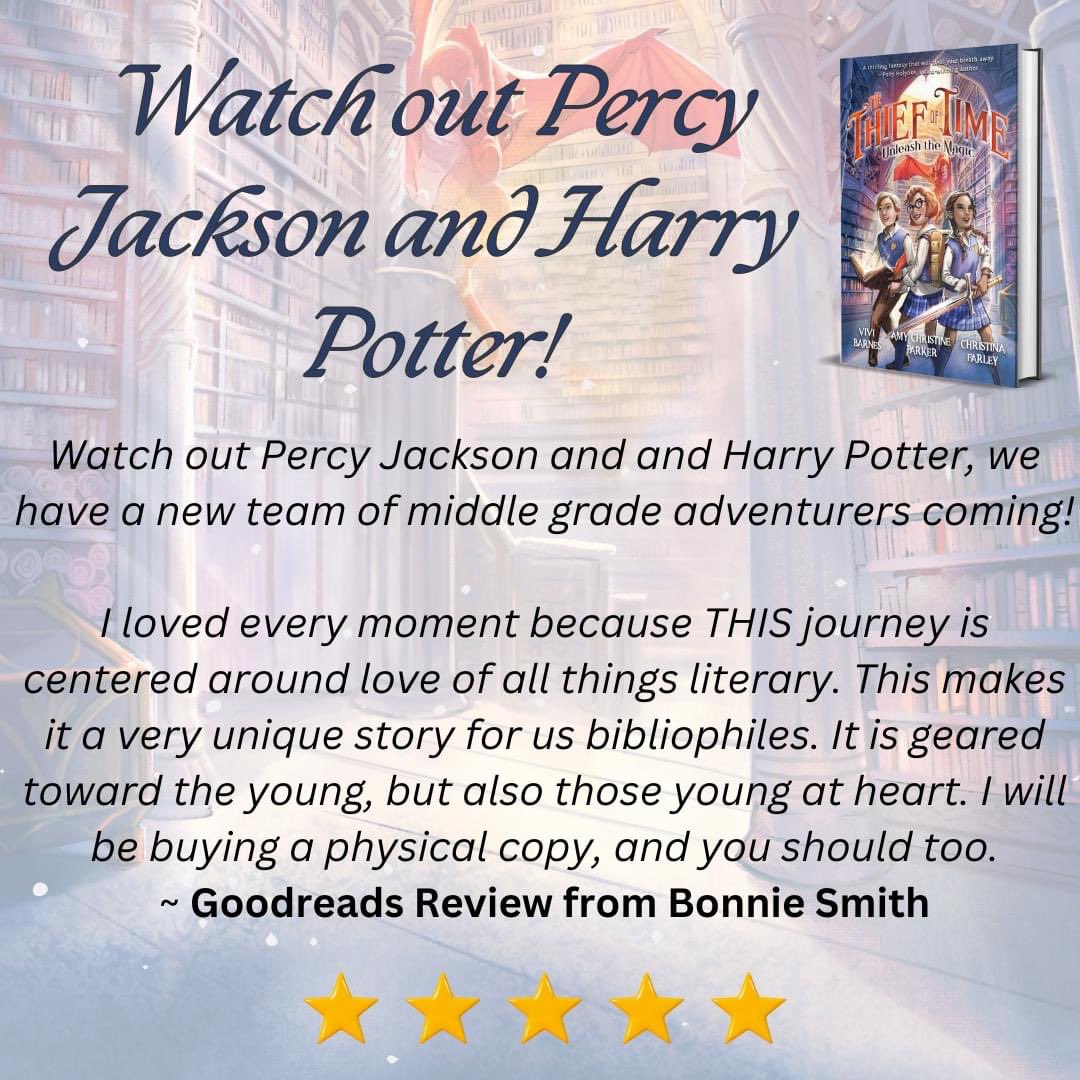 Wow! This review of The Thief of Time is everything! #teachers #librarians