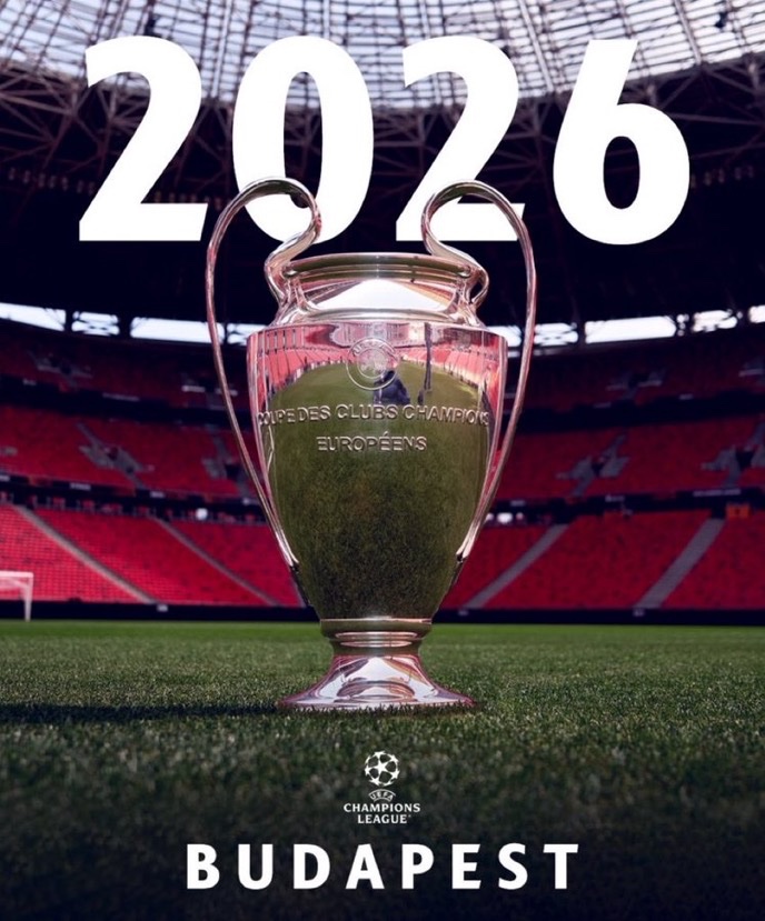 ❗️Official: The venues for the next Champions League finals have been confirmed: - 2025: Munich - 2026: Budapest, Puskás Aréna. - 2027: San Siro, but pending confirmation.