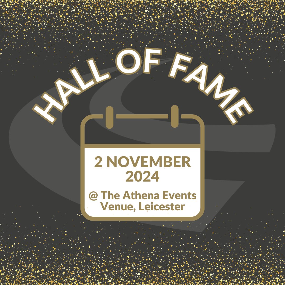 📆Save the date📆 The Hall of Fame returns in November 2024! The evening at The Athena Events Venue in Leicester promises to be a celebration of our sport with new inductees to the Hall of Fame and recognition of the National Volunteer Award winners for 2024.