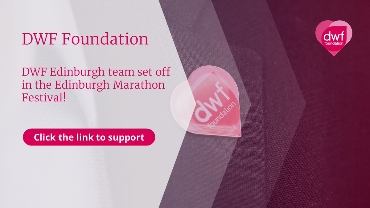 And they're off! Best of luck to our supporters from <a href="/DWF_Law/">DWF Law</a> Edinburgh taking part in the Edinburgh Marathon Festival today 🏃 
We are so thankful for your endless support and dedication to the Foundation, see you on the finish line🙌❣️
sponsorme.co.uk/dwffoundation/…