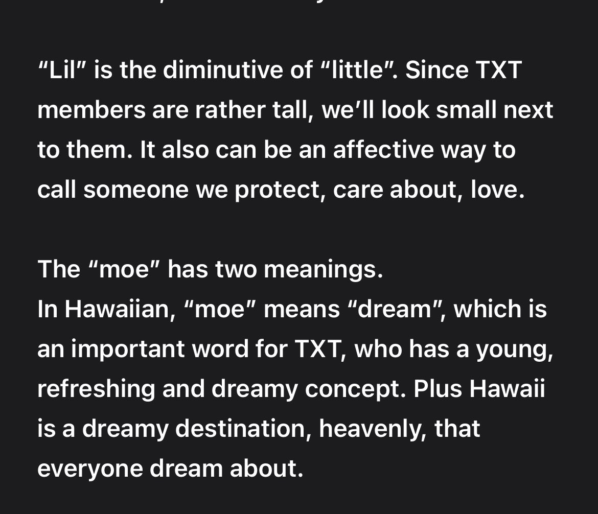 HopiYaHopiYo's tweet photo. When TXT debuted, Bighit asked us to send email with fandom name ideas to pick from. I sent the name idea LilMoe, and months after, they announced the fandom name would be Moa.. i still like being delulu about that (pic are the mail i sent) https://t.co/jz5nzZsi70