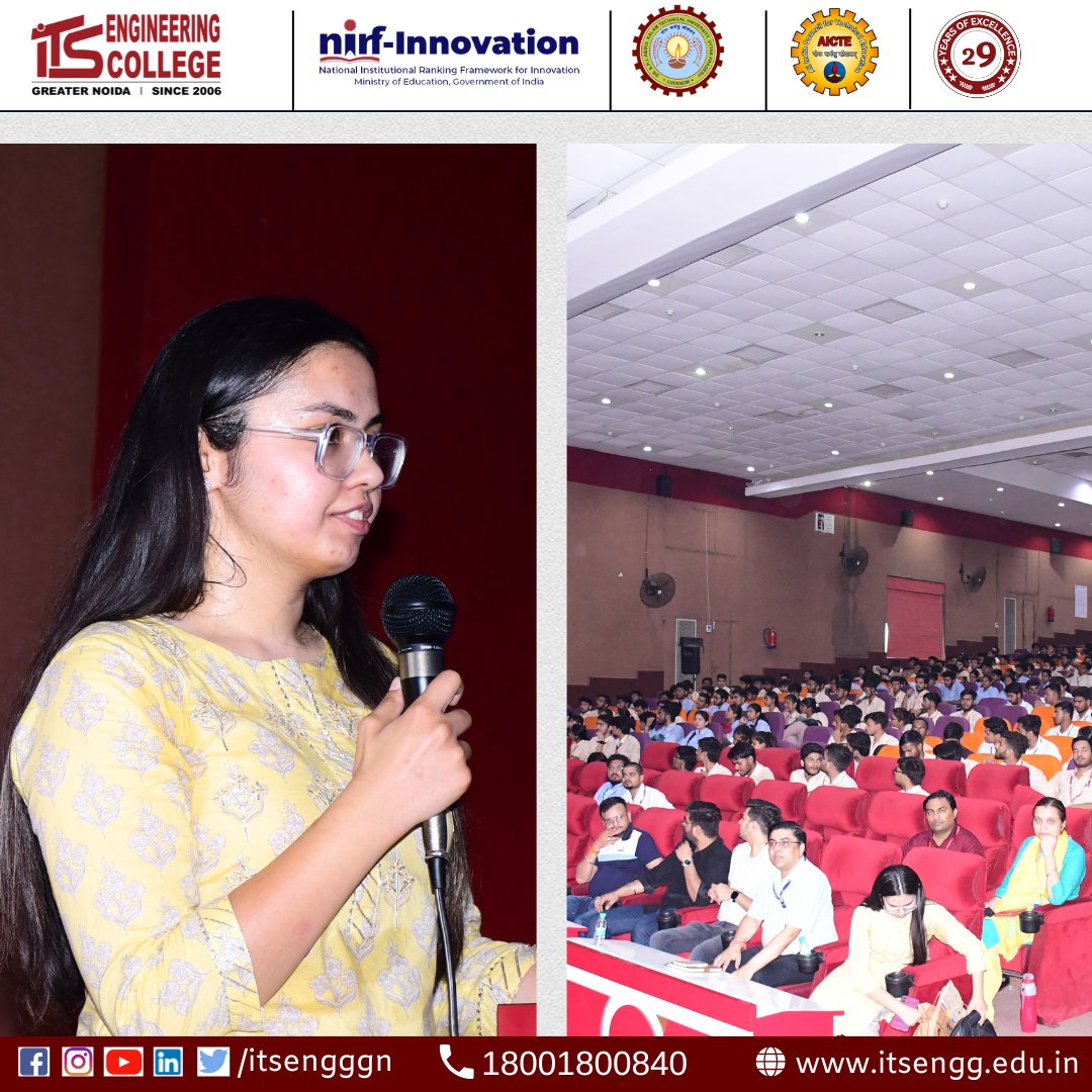 Samsung 'Solve for Tomorrow' at ITS Engineering College! 
Hosted by our college, IIT-Delhi, and Samsung India, with participants from ITS, G.L. Bajaj ITM, and Mangalmay Institute, innovating for a sustainable future.

#FutureLeaders #Innovation #ITSEC