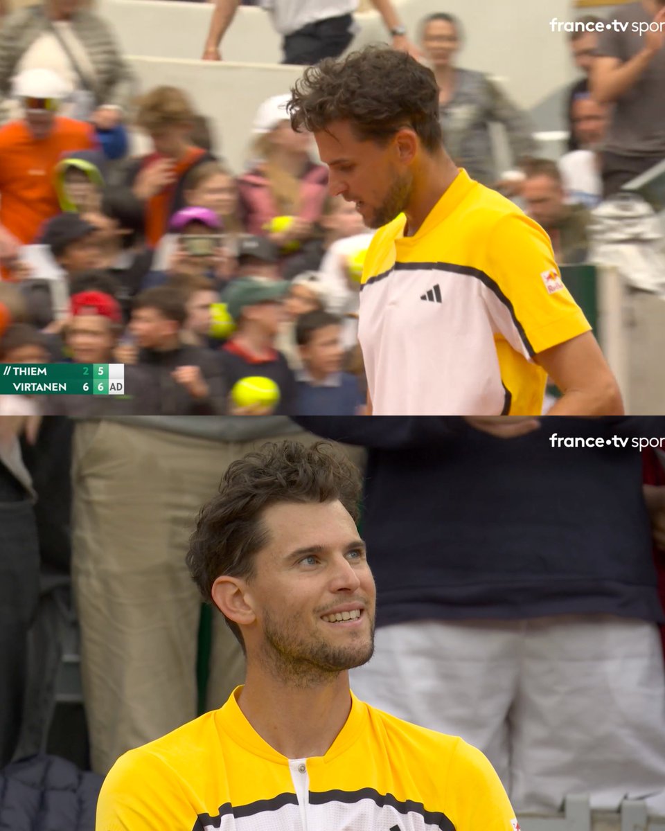 Dominic Thiem bids farewell to Roland-Garros 💔

- 2x runner-up (lost to Nadal in 2018 and 2019)
- 4x semifinalist in a row (2016, 2017, 2018, 2019)
- Ended 2nd Djokovic ‘Djokoslam’ bid in 2019 semis

One of the 10 best players in Paris this century