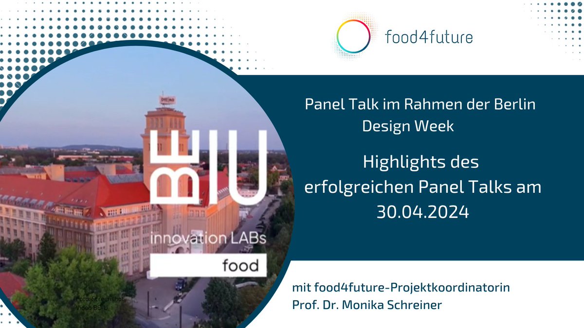 #Höhepunkte des Food LAB Panel @b_designweek  am @BehrensUfer 💡
Video&Fotos sind hier:
be-u.berlin/2024/05/14/foo…