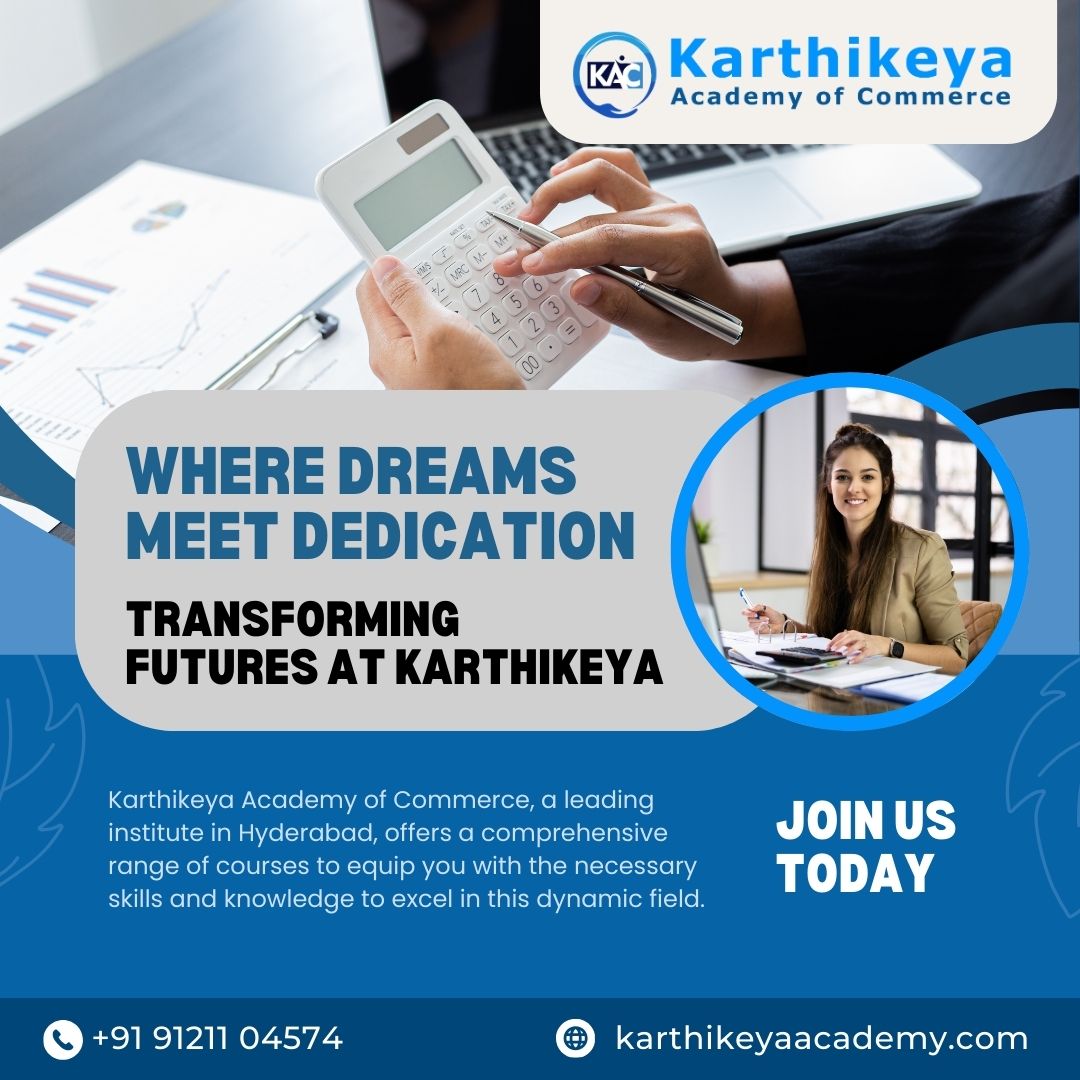 KarthikeyaAcdmy's tweet image. 📚Your success story starts here at Karthikeya Academy. Enroll now and make your academic dreams come true!
🌐: karthikeyaacademy.com
📞: 9121104574
#tallycourseinhyderabad  #AdvanceExcelCourse #msexceladvancedcourse #taxationcourse
#taxationcourseinhyderabad  #SmartAccounting