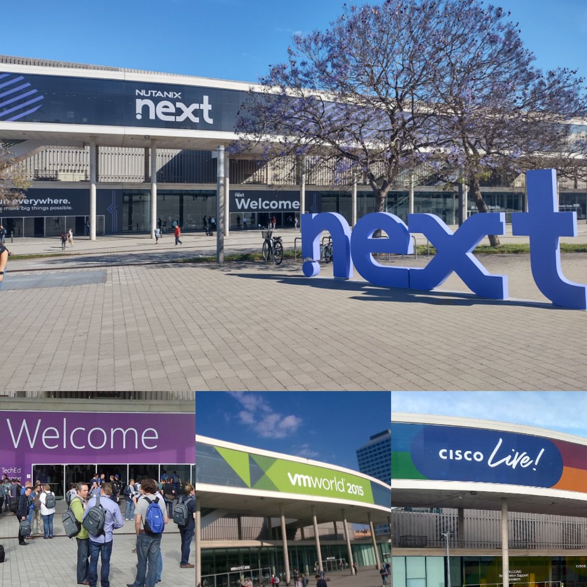 aldershotchris's tweet image. I've been lucky enough to keep returning to the Gran Fira here in Barcelona. First time was Microsoft TechEd #TEE14, then VMware #VMworld (s), #Cisco Live, and now Nutanix #NEXTConf